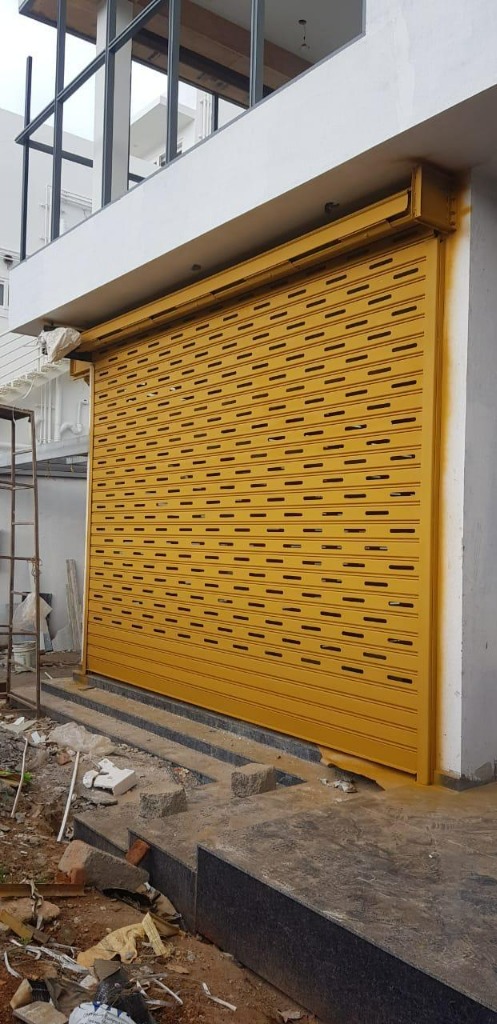 Perforated Rolling Shutter